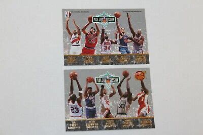 Fleer Ultra Nba Jam Session Two Basketball Cards Players Thru