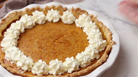 Best Pumpkin Pie Recipe Youtube