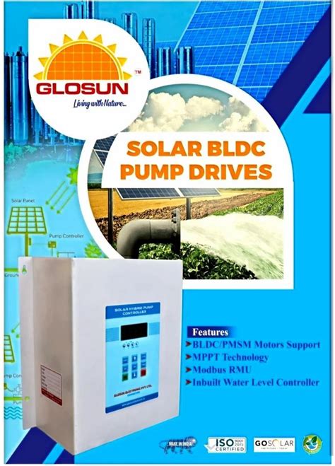 GLOSUN 1hp Bldc Solar Pump Controller For Agri 200V DC At 7500