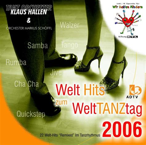 Tanzorchester Klaus Hallen Welttanztag Cd Jpc