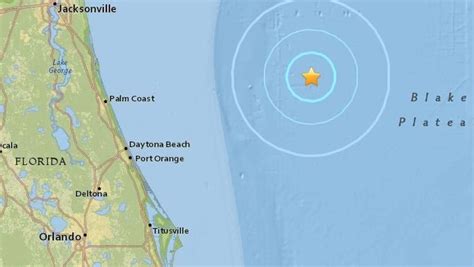 3.7 magnitude earthquake off Florida coast | WPEC