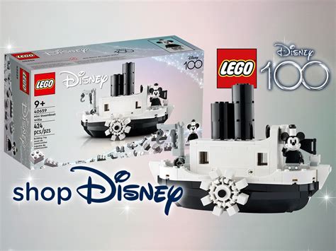 LEGO Mini Steamboat Willie 40659 Als GWP Jetzt Bei Disney