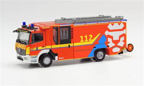 Herpa Mercedes Benz Atego Ziegler Z Cab T Zolt Fw