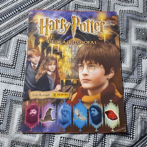 Album De Figurinhas Harry Potter E A Pedra Filosofal Completo Raridade