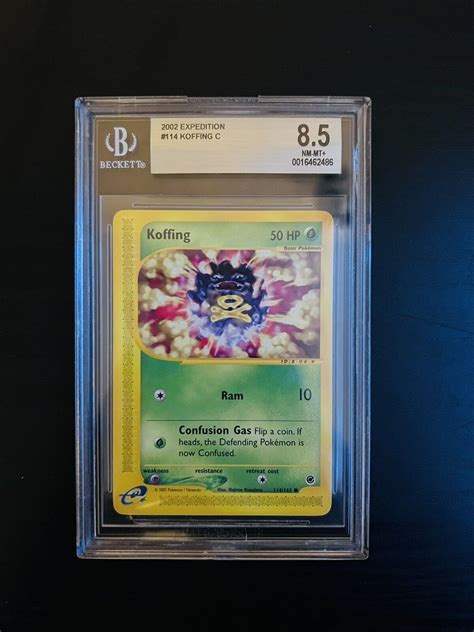 Pokemon Koffing C Expedition Mint Ebay