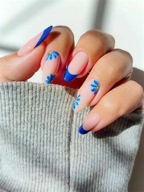 Royal Blue Nails Designs