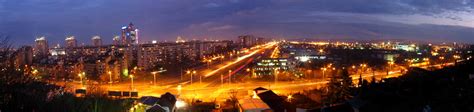 Belgrade By Nightpanorama Ivan Prole Flickr