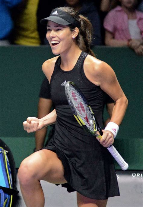 Ana Ivanovic at WTA Finals in Singapore – GotCeleb