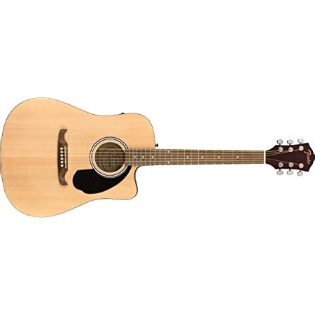 Fender Fa Ce Dreadnought Electro Acoustic Guitar Walnut Fretboard