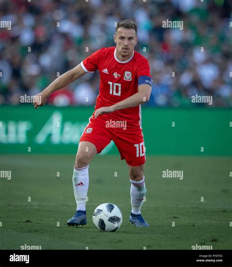 Aaron Ramsey for the Wales National Team Stock Photo - Alamy