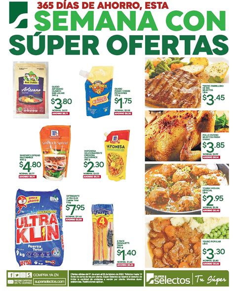 S Per Ofertas Por D As En S Per Selectos Enero Tuofertasv