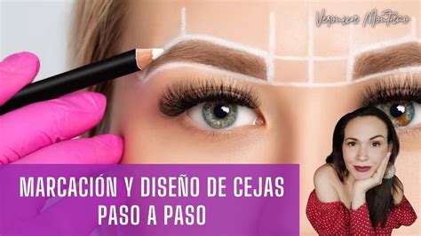 Diseño Y Marcación De Cejas Antes De Un Microblading Paso A Paso Youtube