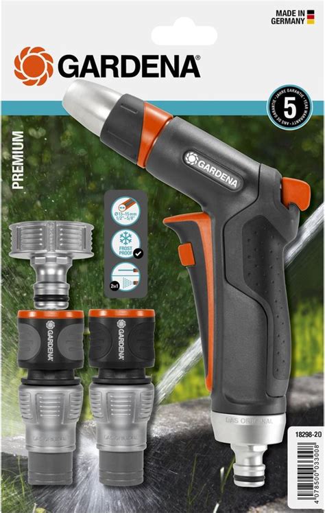 Gardena Premium Basis Set Spuitpistool Incl Armaturen Bol