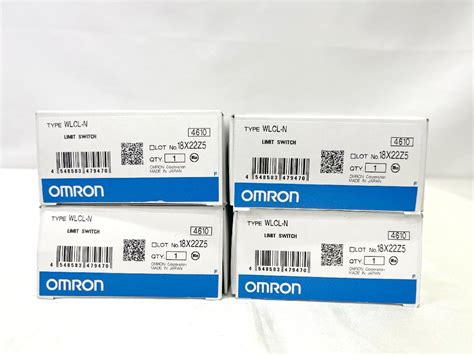 Yahoo オークション 未使用品 Omron 2回路リミットスイッチ Wlcl N