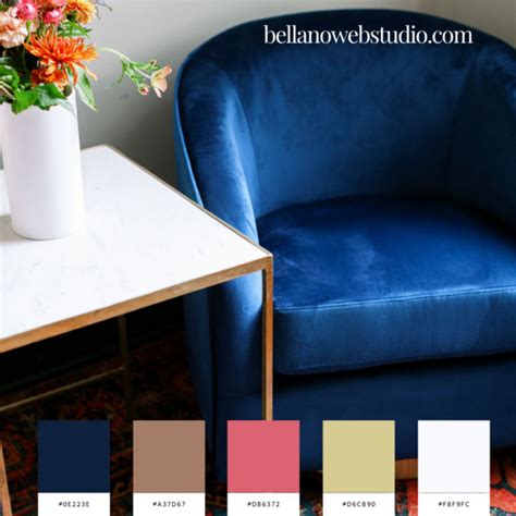 Navy Blue Color Palettes to Love - Bellano Web Studio