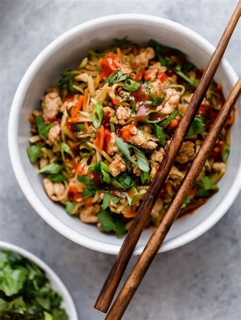 Easy Egg Roll In A Bowl The Real Food Dietitians