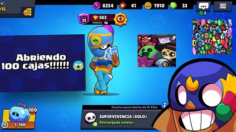 Abriendo 100 Cajas Brawl Stars 😱😱😱 Youtube