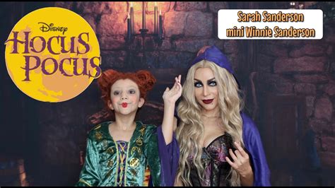 Sarah Sanderson Makeup Tutorial With Mini Winnie Sanderson Hocus Pocus