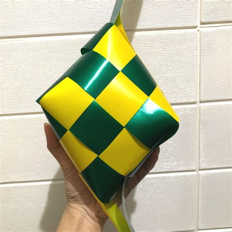 Jual Ketupat Pita Jepang Jumbo Uk X Cm Isi Dakron Ketupat List