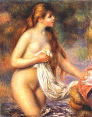 Oil Painting Reproduction Pierre Auguste Renoir Bather 2 Artisoo