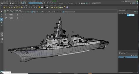 Arleigh Burke class destroyer Burke class 3D model | CGTrader