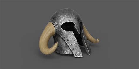 Artstation Ancient Nord Helmet Skyrim