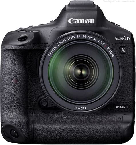 Development Announcement Canon EOS 1D X Mark III Professional DSLR