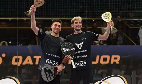 Stupaczuk Y Di Nenno M S Que Un T Tulo En El Premier Padel Qatar