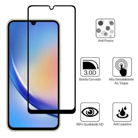 Pelicula De Vidro 3d 5d Para Samsung Galaxy A34 5g Shopee Brasil