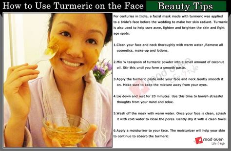 Beauty Tips How To Use Turmeric On The Face Beauty Tips For Face