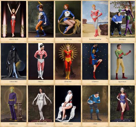 Seduced By The New Legion Of Super Heroes Tarot Cards