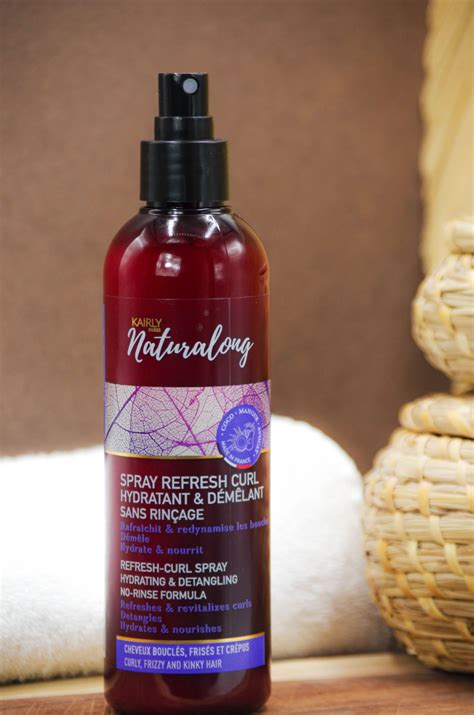 Refresh Curl Spray Hydrating And Detangling No Rinsing NATURALON