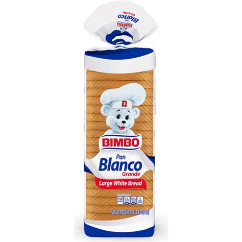 Bimbo Large White Bread Pan Blanco Grande Oz White Sourdough