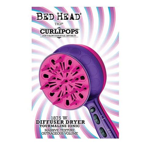 Bed Head Curlipops Curls In Check 1875 Watt Diffuser Hair Dryer 1 Ea