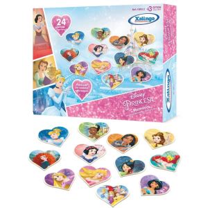 Jogo Da Memoria Em Madeira Princesas Disney Xalingo