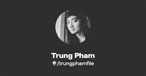 Trung Pham Instagram Facebook Linktree