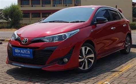 OLXmobbi Toyota Yaris 1 5 S Bensin AT 2019 Merah Mobil Bekas