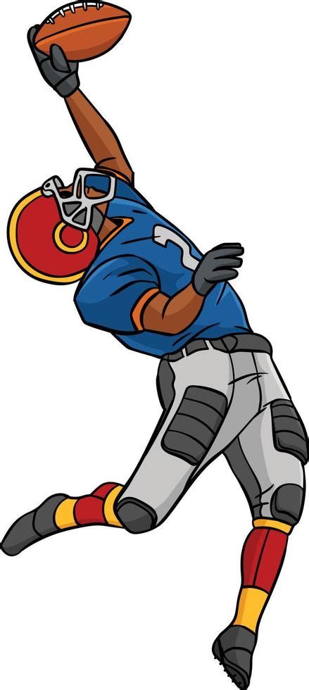 American Football Cartoon Colored Clipart 17022979 Vector Art at Vecteezy