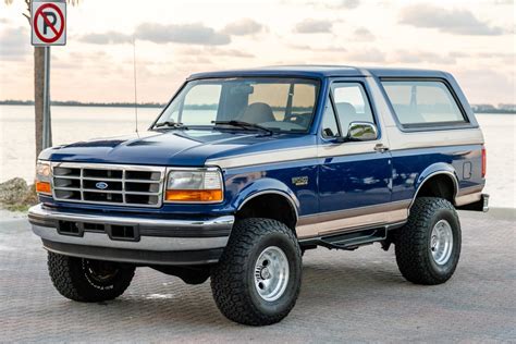 1996 Ford Bronco Eddie Bauer For Sale On Bat Auctions Sold For 37000 On September 20 2023