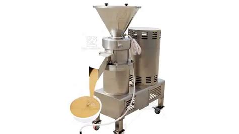 Commercial Electric Sesame Paste Making Machine Small Tahini Almond