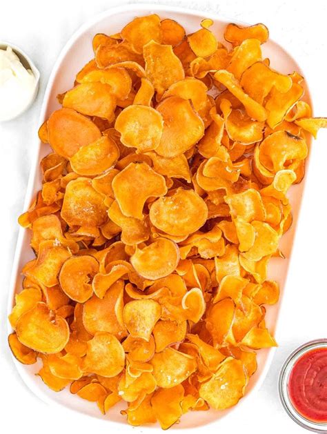 Sweet Potato Chips The Plant Based School