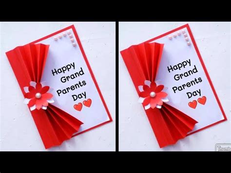 Easy Beautiful Grandparents Day Card Grandparents Day Card Idea