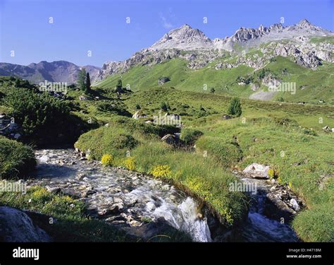 Austria, Tyrol, cotton valley, Alpine grassland, mountains, alps ...