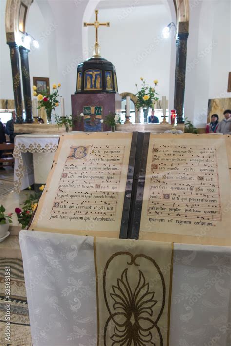 Mount Of Beatitudes Israel January Interior Of The Church