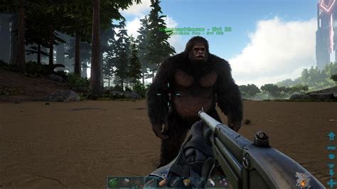 Ark Survival Evolved Taming Gigantopithecus K Gameplay Ps Youtube