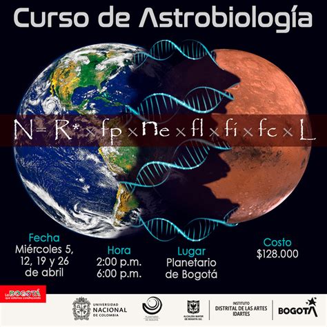 Curso Astrobiolog A Planetario De Bogot