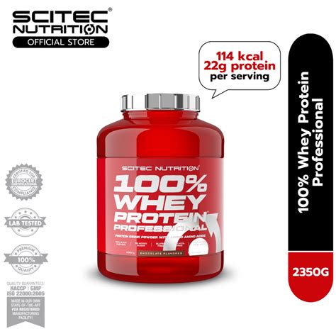 Scitec Nutrition 100 Whey Protein Professional 2350g Shopee Malaysia