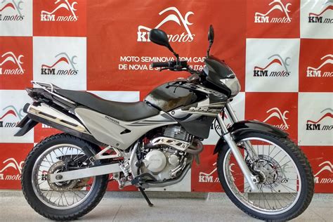 Honda Nx Falcon Preta Km Motos Sua Loja De Motos Seminovas