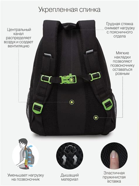 Рюкзак школьный для девочек подростков Grizzly с единорогом котиком ...