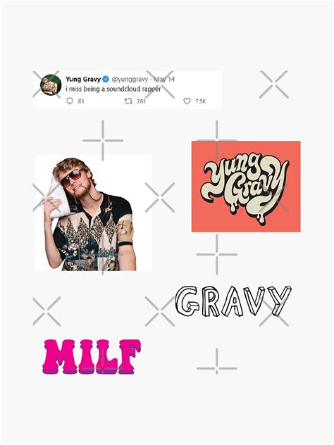 Yung Gravy Sticker Pack Stickers Sticker For Sale By Murphyhusker Redbubble